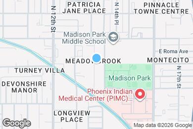 Map image of the property - 4407 N 13th Pl