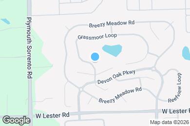 Map image of the property - 2589 Grassmoor Loop