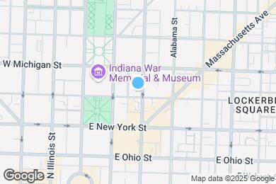 Map image of the property - 402 N Delaware St