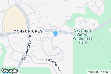 Map image of the property - Sycamore Canyons