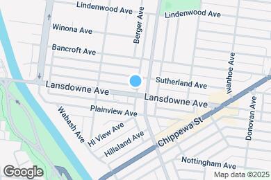 Map image of the property - 6915 Lansdowne Ave