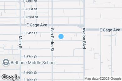 Map image of the property - 337 E 65th St