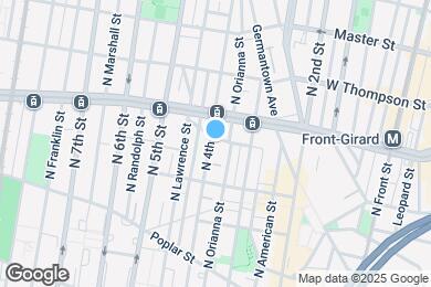 Map image of the property - 1141 N 4th St