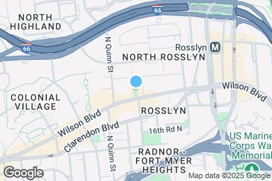 Map image of the property - Cortland Rosslyn