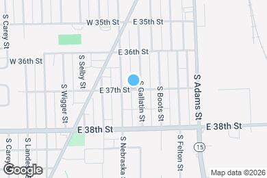 Map image of the property - 310 E 37th St
