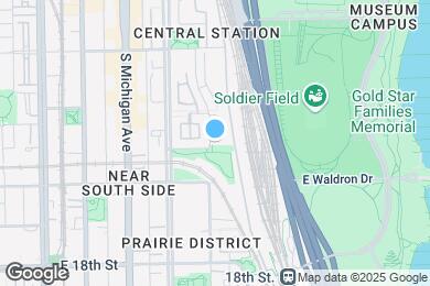 Map image of the property - 1515 S Prairie Ave