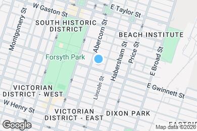 Map image of the property - 214 E Gwinnett St