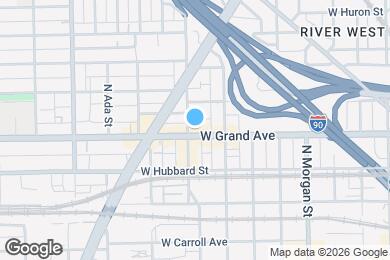 Map image of the property - 1164 W Grand Ave