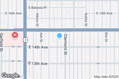 Map image of the property - 1444 Birch St