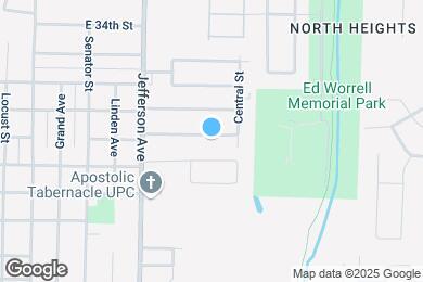 Map image of the property - 1324 E 30th St