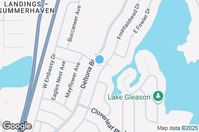 Map image of the property - 1108 Fountainhead Drive Deltona FL