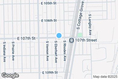 Map image of the property - 507 E 107th St