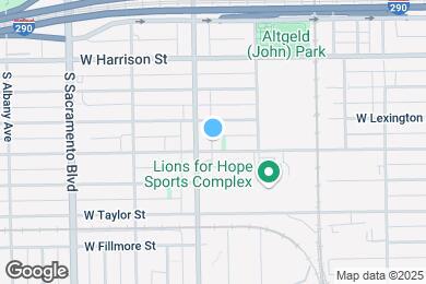 Map image of the property - 2742 W Polk St