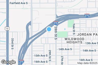 Map image of the property - 1100 29th St S