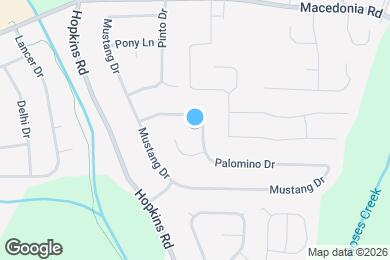 Map image of the property - 3106 Palomino Dr