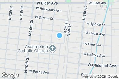 Map image of the property - Pine Maple Apartments