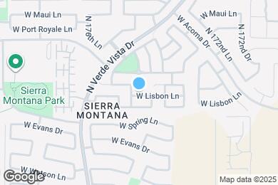 Map image of the property - 17518 W Lisbon Ln