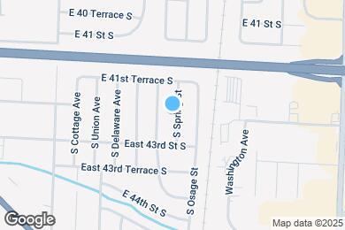 Map image of the property - 4204 S Spring St