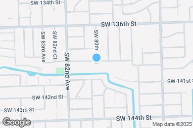 Map image of the property - 8000 SW 139th Ter