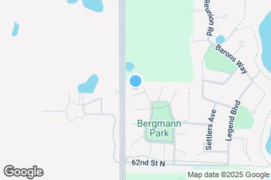 Map image of the property - 1102 Bergmann Dr