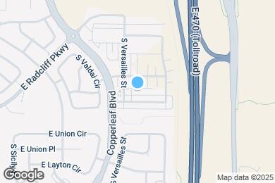 Map image of the property - 22821 E Stanford Ln
