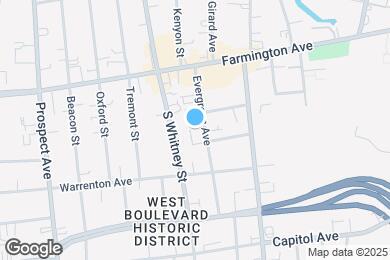 Map image of the property - 59-61 Evergreen Ave