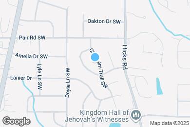 Map image of the property - 3224 Chisholm Trail SW