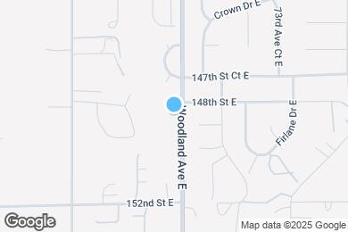 Map image of the property - 14904 Woodland Ave E