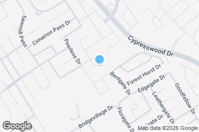 Map image of the property - 23210 Snowy Ridge Dr