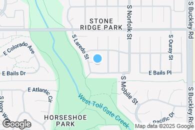 Map image of the property - 16206 E Utah Pl