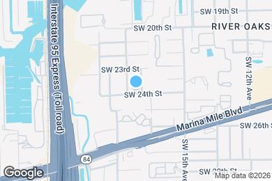 Map image of the property - 1709 SW 24th St