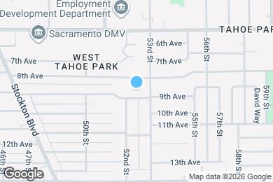 Map image of the property - 5221 9th Ave