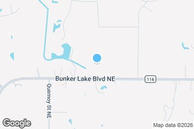 Map image of the property - 3755 Bunker Lake Blvd NE