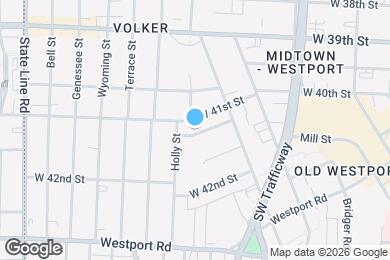 Map image of the property - 1132 W 41ST TERRACE