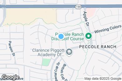 Map image of the property - 1400 Desert Hills Dr