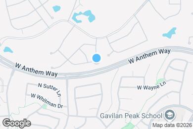 Map image of the property - 2927 W Plum Hollow Dr