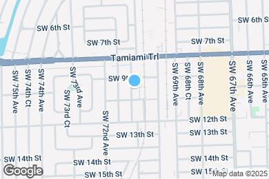 Map image of the property - 935 SW 71st Ave