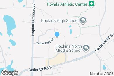 Map image of the property - 2517 Cedar Hills Dr