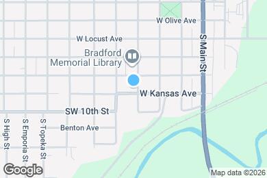 Map image of the property - 731 S Washington St