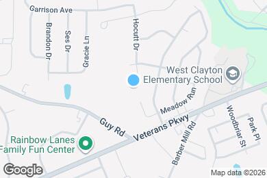 Map image of the property - 321 Hocutt Dr