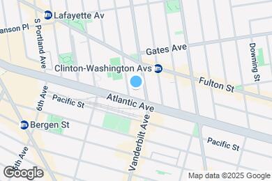 Map image of the property - 545 Vanderbilt Ave