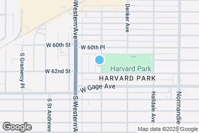 Map image of the property - 6137 Harvard Blvd