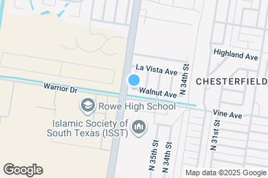 Map image of the property - 3705 Walnut Ave