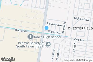 Map image of the property - 3713 Walnut Ave