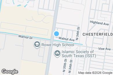 Map image of the property - 4205 Walnut Ave