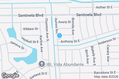 Map image of the property - 909 Anthony St E