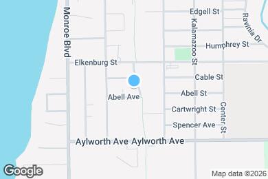 Map image of the property - 964 Everett Pkwy