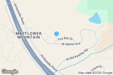 Map image of the property - 1800 Fox Bay Dr