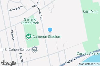 Map image of the property - 135 Howard St