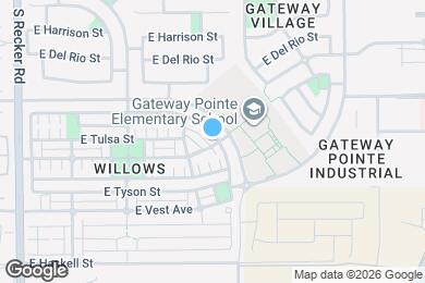 Map image of the property - 4351 E Milky Way